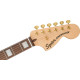 Squier 40th Anniversary Stratocaster Gold Edition LRL Lake Placid Blue elektromos gitár
