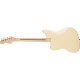 Squier 40th Anniversary Jazzmaster Gold Edition LRL Olympic White elektromos gitár