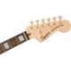 Squier 40th Anniversary Jazzmaster Gold Edition LRL Olympic White elektromos gitár