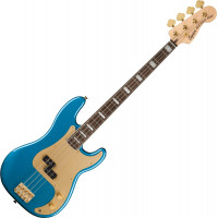 Squier 40th Anniversary Precision Bass Gold Edition LRL Lake Placid Blue elektromos basszusgitár