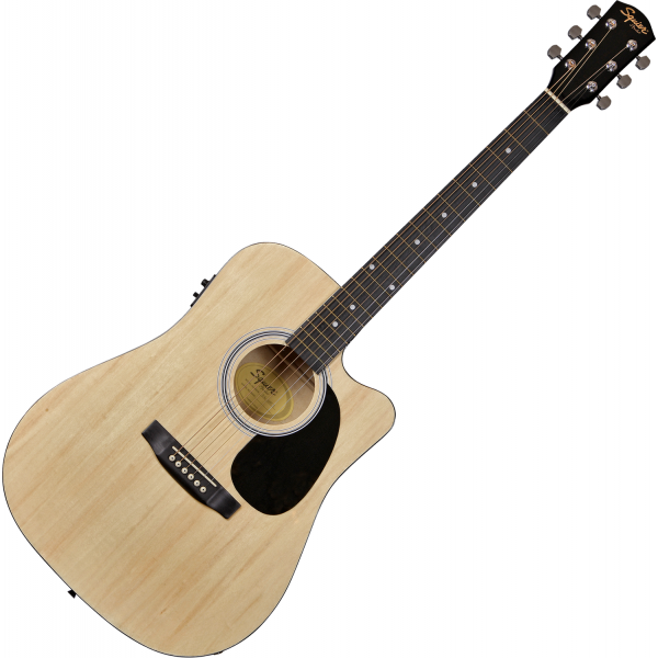 Squier SA-105CE Natural elektro-akusztikus gitár