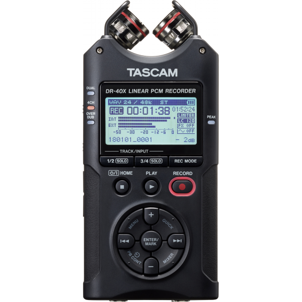 TASCAM DR-40X kézi hangfelvevő