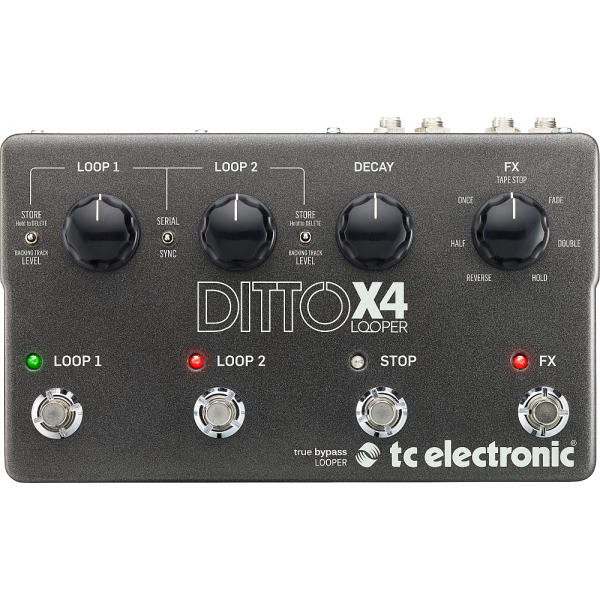 TC Electronic Ditto X4 Looper gitár looper effektpedál