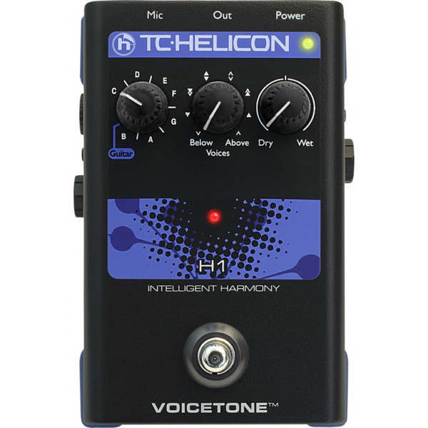 TC Helicon VoiceTone H1 ének effektpedál