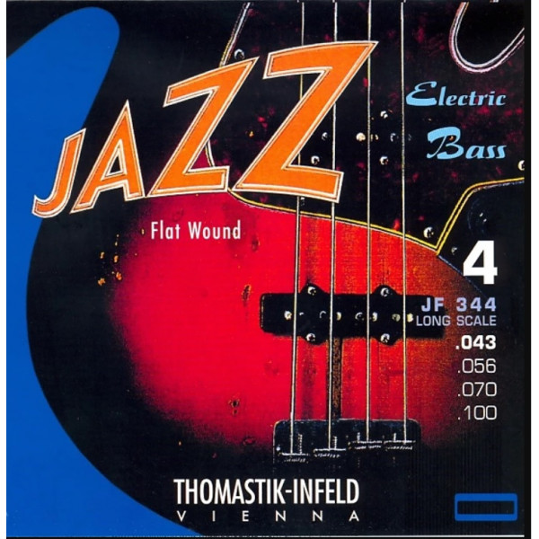 Thomastik JF344 Jazz flatwound 43-100 basszusgitárhúr