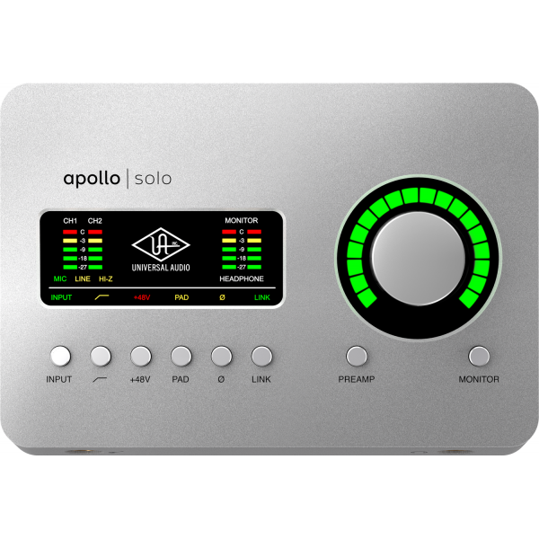 Universal Audio Apollo Solo USB Heritage Edition USB 3 hangkártya