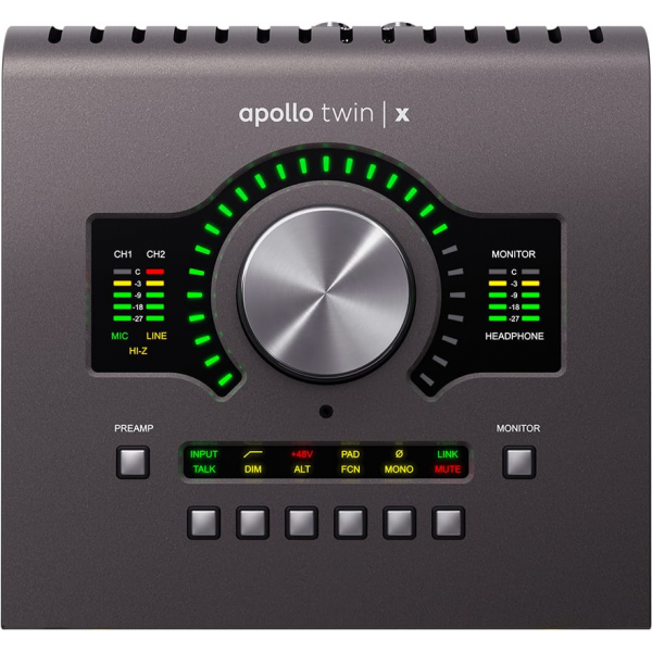 Universal Audio Apollo Twin X DUO Heritage Edition Thunderbolt 3 hangkártya
