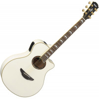 Yamaha APX 1000 Pearl White elektro-akusztikus gitár