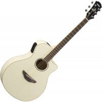 Yamaha APX600 Vintage White elektro-akusztikus gitár