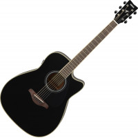 Yamaha FGC-TA TransAcoustic Black elektro-akusztikus gitár