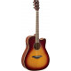Yamaha FGC-TA TransAcoustic Brown Sunburst elektro-akusztikus gitár