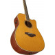 Yamaha FGC-TA TransAcoustic Vintage Tint elektro-akusztikus gitár