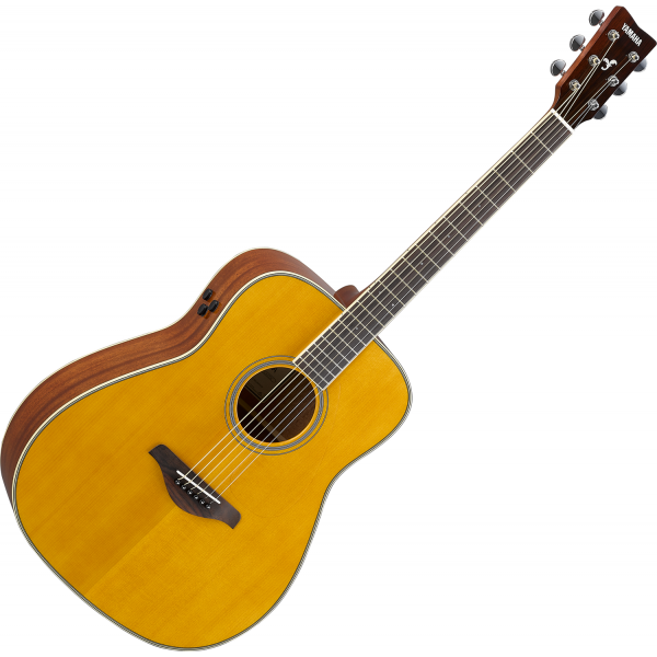 Yamaha FG-TA TransAcoustic Vintage Tint elektro-akusztikus gitár