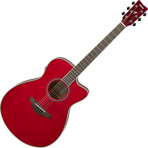 Yamaha FSC-TA TransAcoustic Ruby Red elektro-akusztikus gitár