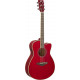 Yamaha FSC-TA TransAcoustic Ruby Red elektro-akusztikus gitár