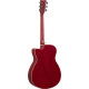 Yamaha FSC-TA TransAcoustic Ruby Red elektro-akusztikus gitár