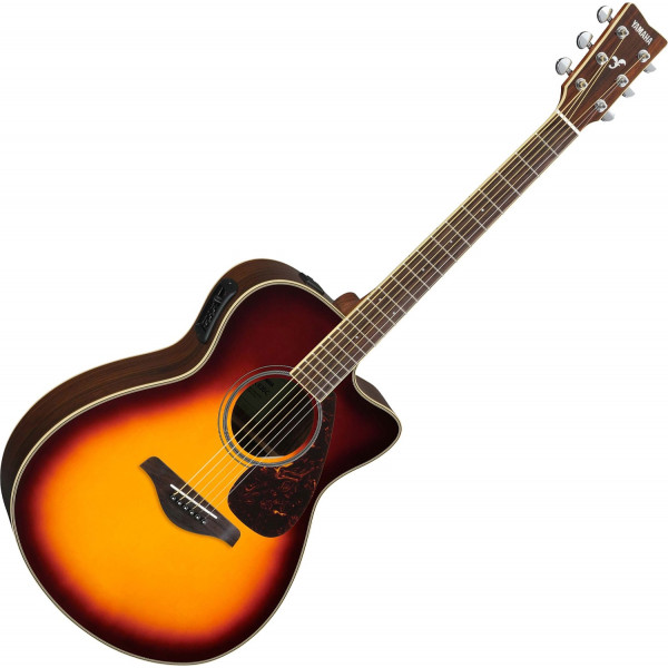 Yamaha FSX830C Brown Sunburst elektro-akusztikus gitár