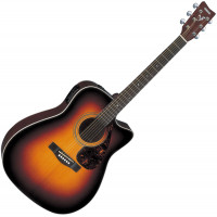 Yamaha FX 370C Tobacco Brown Sunburst elektro-akusztikus gitár