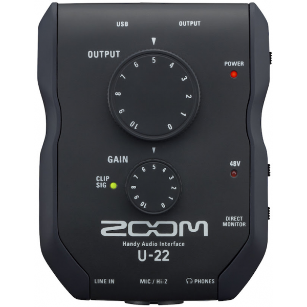 Zoom U-22 kézi USB hangkártya