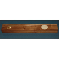 Worldmix ACER PT 15 IOM MON - karmesteri pálcatok mahagóniból, dekoratív faberakással és monogrammal