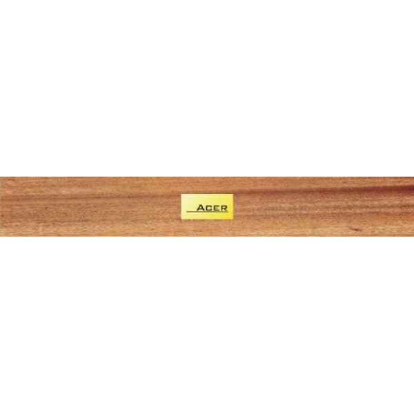 Worldmix ACER PT 15 RM - karmesteri pálcatok mahagóniból, 50x25 mm méretű gravírozott réztáblával Worldmix ACER PT 15 RM - karmesteri pálcatok mahagóniból, 50x25 mm méretű gravírozott réztáblával