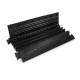 Defender 3 BLK - kábelvédő, 3 csatornás, nyitható tető, 1000x600x75 mm, max. terhelés 5 tonna, fekete Defender 3 BLK - kábelvédő, 3 csatornás, nyitható tető, 1000x600x75 mm, max. terhelés 5 tonna, fekete