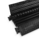 Defender 3 BLK - kábelvédő, 3 csatornás, nyitható tető, 1000x600x75 mm, max. terhelés 5 tonna, fekete Defender 3 BLK - kábelvédő, 3 csatornás, nyitható tető, 1000x600x75 mm, max. terhelés 5 tonna, fekete