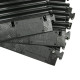 Defender 3 C BLK - 45°-os kanyarelem a 3 csatornás 85002 kábel átjáróhoz, fekete Defender 3 C BLK - 45°-os kanyarelem a 3 csatornás 85002 kábel átjáróhoz, fekete