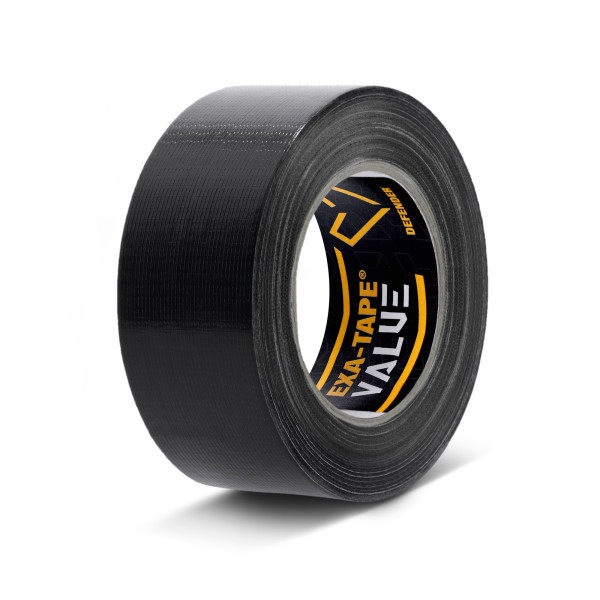 Defender EXA-TAPE-VALUE B 50 - szövet ragasztószalag, fekete, fényes, 50 mm x 50 m Defender EXA-TAPE-VALUE B 50 - szövet ragasztószalag, fekete, fényes, 50 mm x 50 m