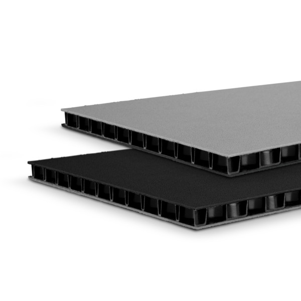 Adam Hall 0594 BG - SolidLite® PP építőlemez, fekete/szürke, 9,4 mm Adam Hall 0594 BG - SolidLite® PP építőlemez, fekete/szürke, 9,4 mm