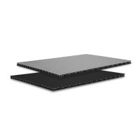 Adam Hall 0594 SB - SolidLite® PP építőlemez, ezüst/fekete, 9,4 mm Adam Hall 0594 SB - SolidLite® PP építőlemez, ezüst/fekete, 9,4 mm