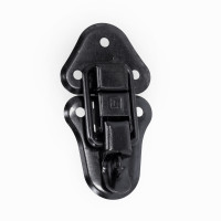 Adam Hall 1602 BLK - békazár, nagy, fekete, lakattal zárható