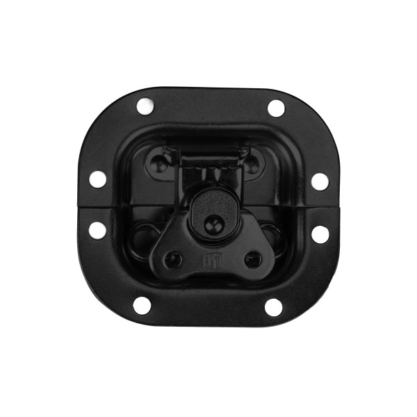 Adam Hall 17373 S BLK - pillangózár, kicsi, 9,8 mm mély tálcában, fekete