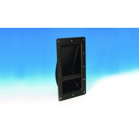 Adam Hall 34001 - hangfal fül fém, pórszórt fekete, 274x162x63 mm