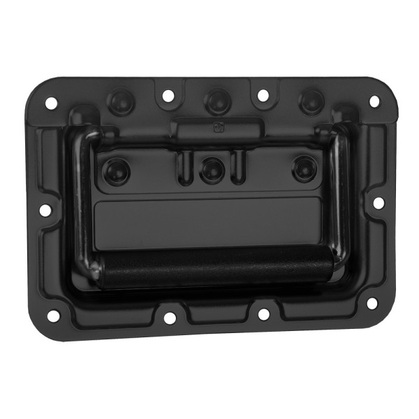 Adam Hall 34081 BLK - hordláda fül fekete, rugós, a 34083-mal azonos méretű (160x107) de csak 9 mm mély Adam Hall 34081 BLK - hordláda fül fekete, rugós, a 34083-mal azonos méretű (160x107) de csak 9 mm mély