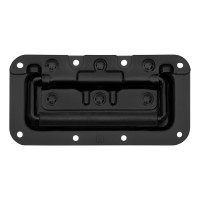Adam Hall 340822 BLK - hordláda fül fekete, rugós, gumírozott füllel, 155x75x8 mm