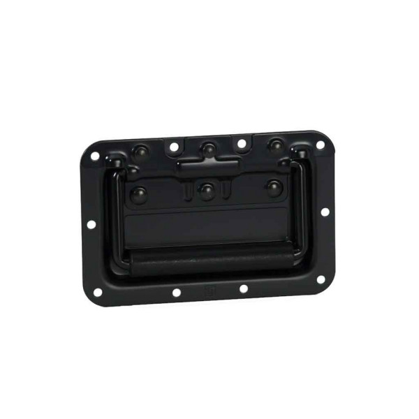 Adam Hall 34082 BLK - hordláda fül, fekete, rugós, 155x100x8 mm Adam Hall 34082 BLK - hordláda fül, fekete, rugós, 155x100x8 mm