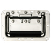 Adam Hall 34082 S - hordláda fül rozsdamentes, rugós, 155x100x8 mm