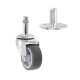 Adam Hall 37050 - kerék dugaszolható rögzítőhüvellyel, 4 darabos készlet, átmérő 50 mm, teherbírás 90 kg/4 kerék Adam Hall 37050 - kerék dugaszolható rögzítőhüvellyel, 4 darabos készlet, átmérő 50 mm, teherbírás 90 kg/4 kerék