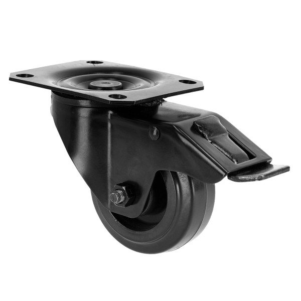 Adam Hall 372091 BLK - fékezhető kerék fekete, átmérő 80 mm, 300 kg/4 kerék Adam Hall 372091 BLK - fékezhető kerék fekete, átmérő 80 mm, 300 kg/4 kerék