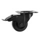 Adam Hall 372091 BLK - fékezhető kerék fekete, átmérő 80 mm, 300 kg/4 kerék Adam Hall 372091 BLK - fékezhető kerék fekete, átmérő 80 mm, 300 kg/4 kerék