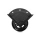 Adam Hall 37450 S BLK - kerék, sarokba süllyeszthető, átmérő 75 mm, 110 kg/2 kerék, fekete