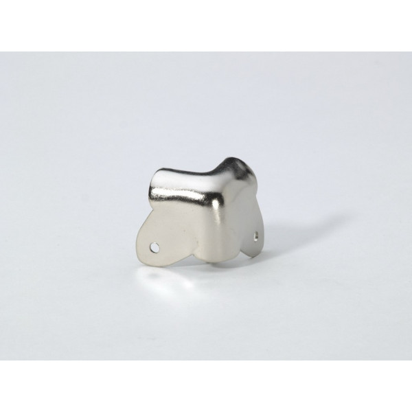 Adam Hall 4023 - sarokvédő nikkelezett, 1x38x38 mm