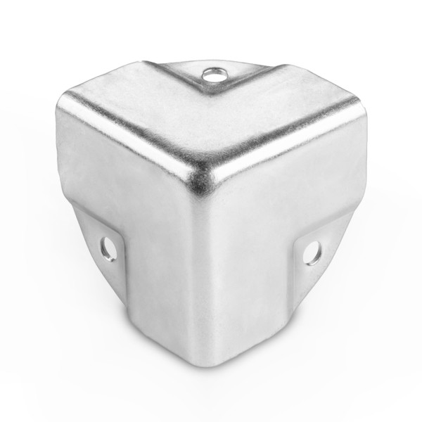 Adam Hall 4058 ZP - sarokvédő cinkezett, profilozott, 1x40x40 mm