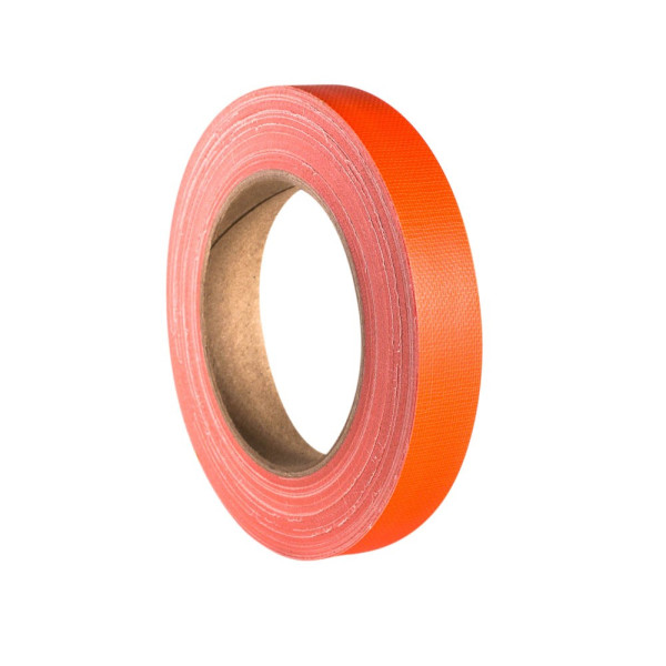Adam Hall 58064 NOR - Gaffa ragasztószalag, 19 mm x 25 m, neonnarancs