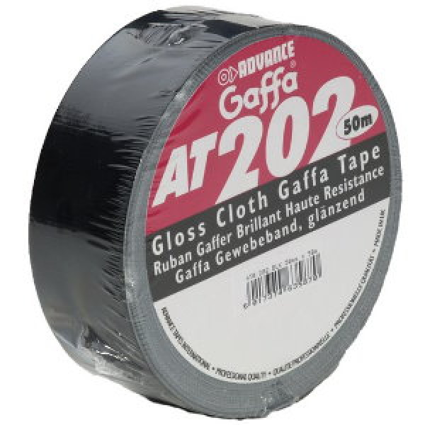 Adam Hall 5807 BLK - Gaffa ragasztószalag AT-200 szuper erős fekete, 50 mm x 50 m Adam Hall 5807 BLK - Gaffa ragasztószalag AT-200 szuper erős fekete, 50 mm x 50 m
