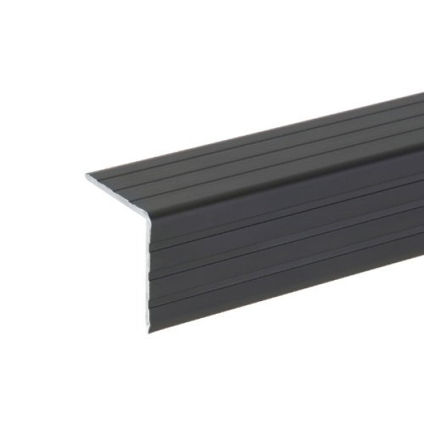 Adam Hall 6105 BLK - élvédő, szimpla L profil, 30x30x1,5 mm, fekete