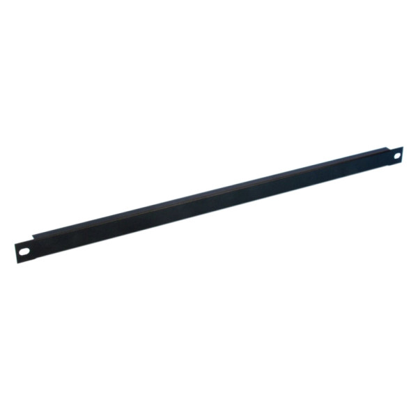 Adam Hall 872205 STL - 19"-os vas előlap, 1/2U, fekete