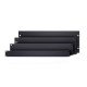 Adam Hall 87224 STL - 19"-os vas előlap, 4 U, fekete