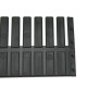 Adam Hall 87402 T - válaszfal univerzális elem 19" 2U-s fiókokhoz
